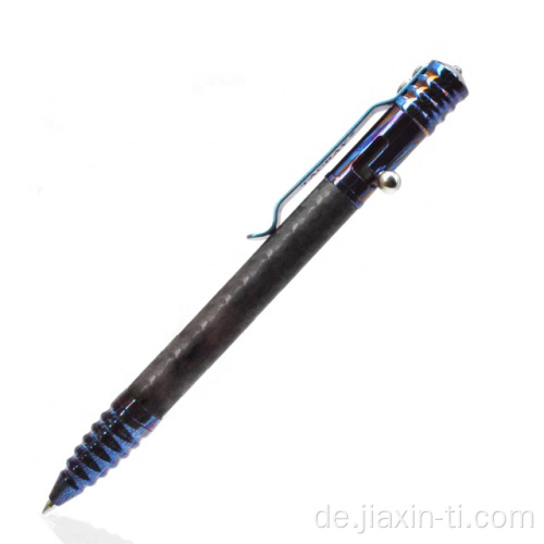 Multi EDC Ballpoint Pen Titanium Bolt Schreibstift